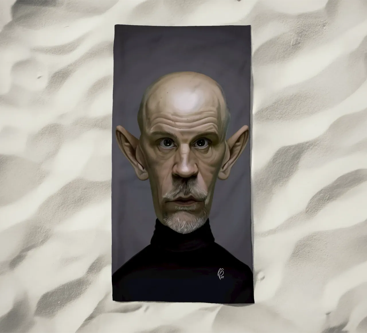 John Malkovich telo mare da Rob Art | Illustration
