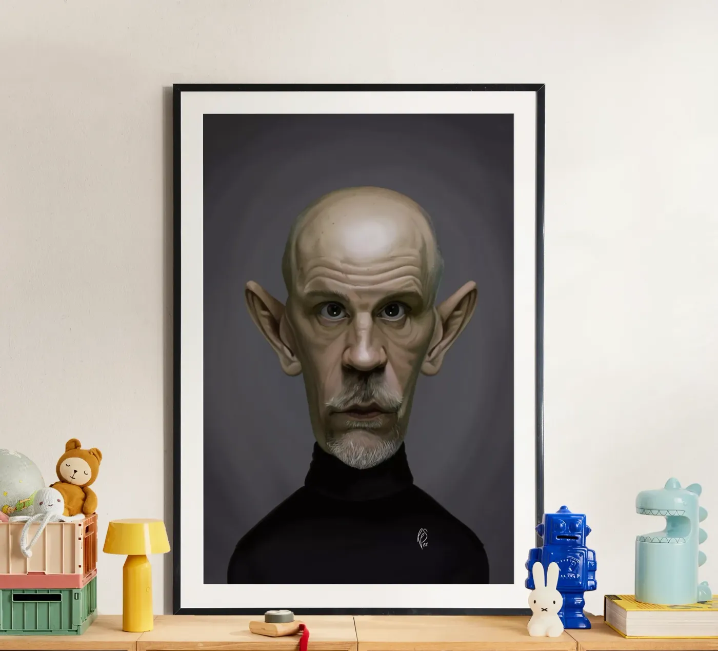 John Malkovich poster da Rob Art | Illustration
