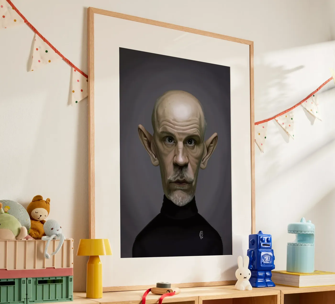 John Malkovich poster da Rob Art | Illustration