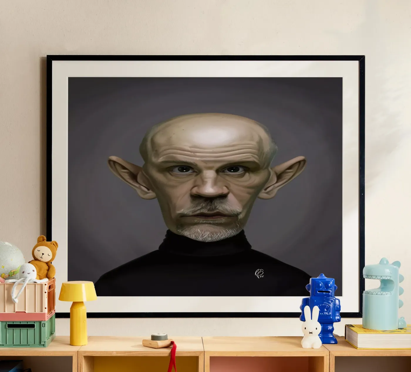 John Malkovich poster da Rob Art | Illustration