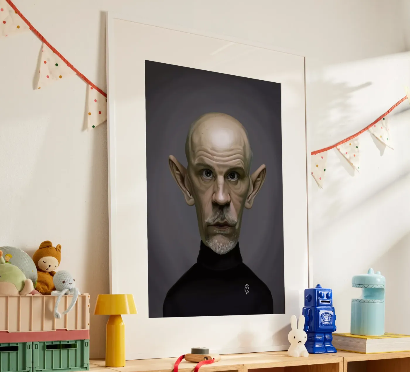John Malkovich poster da Rob Art | Illustration