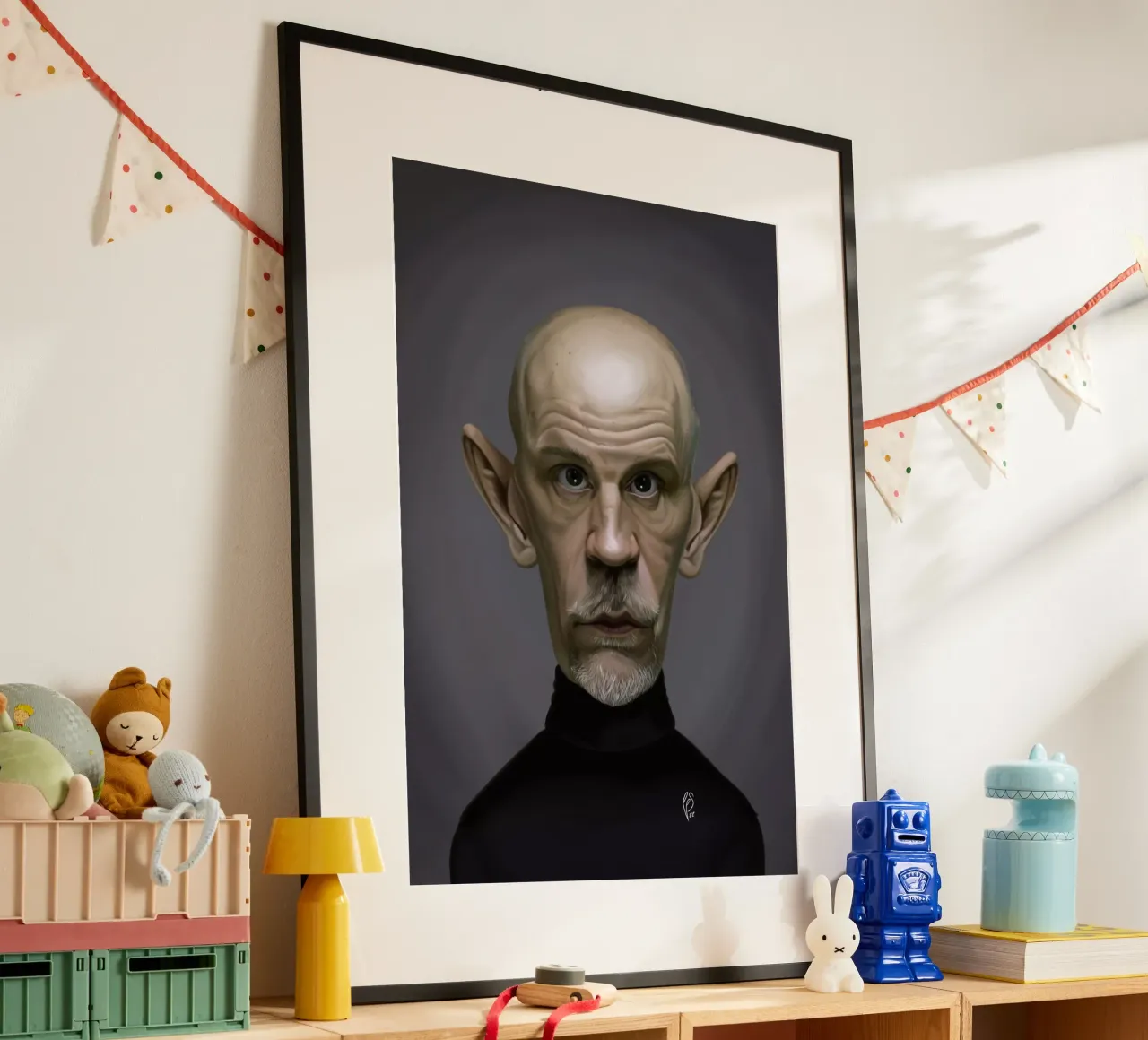 John Malkovich carta hahnemühle da Rob Art | Illustration
