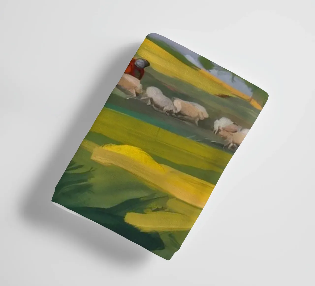 Rustige weide badhanddoek van Radiance Landscape