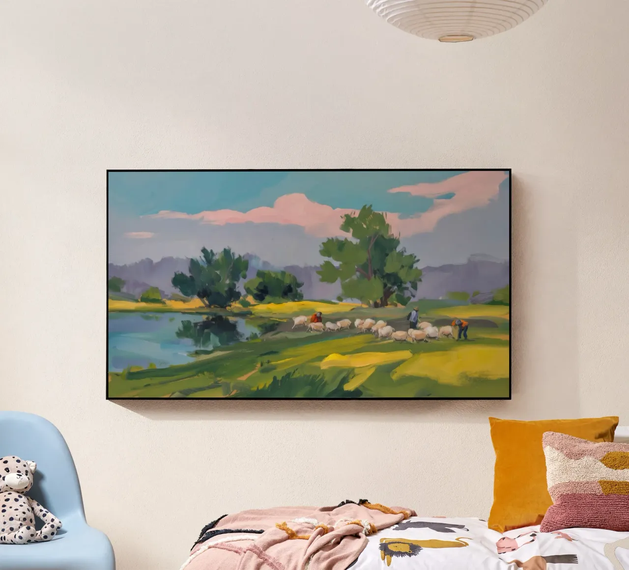 Seewiese Ruhig Acryl-Glas von Radiance Landscape
