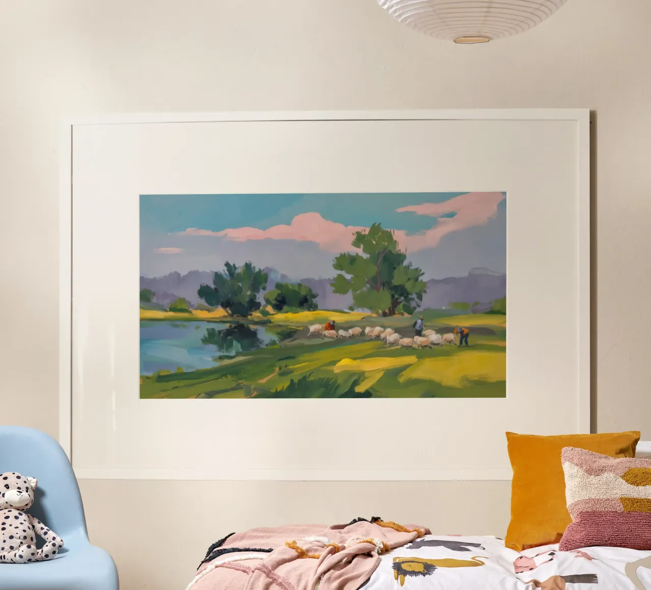 Rustige weide poster van Radiance Landscape