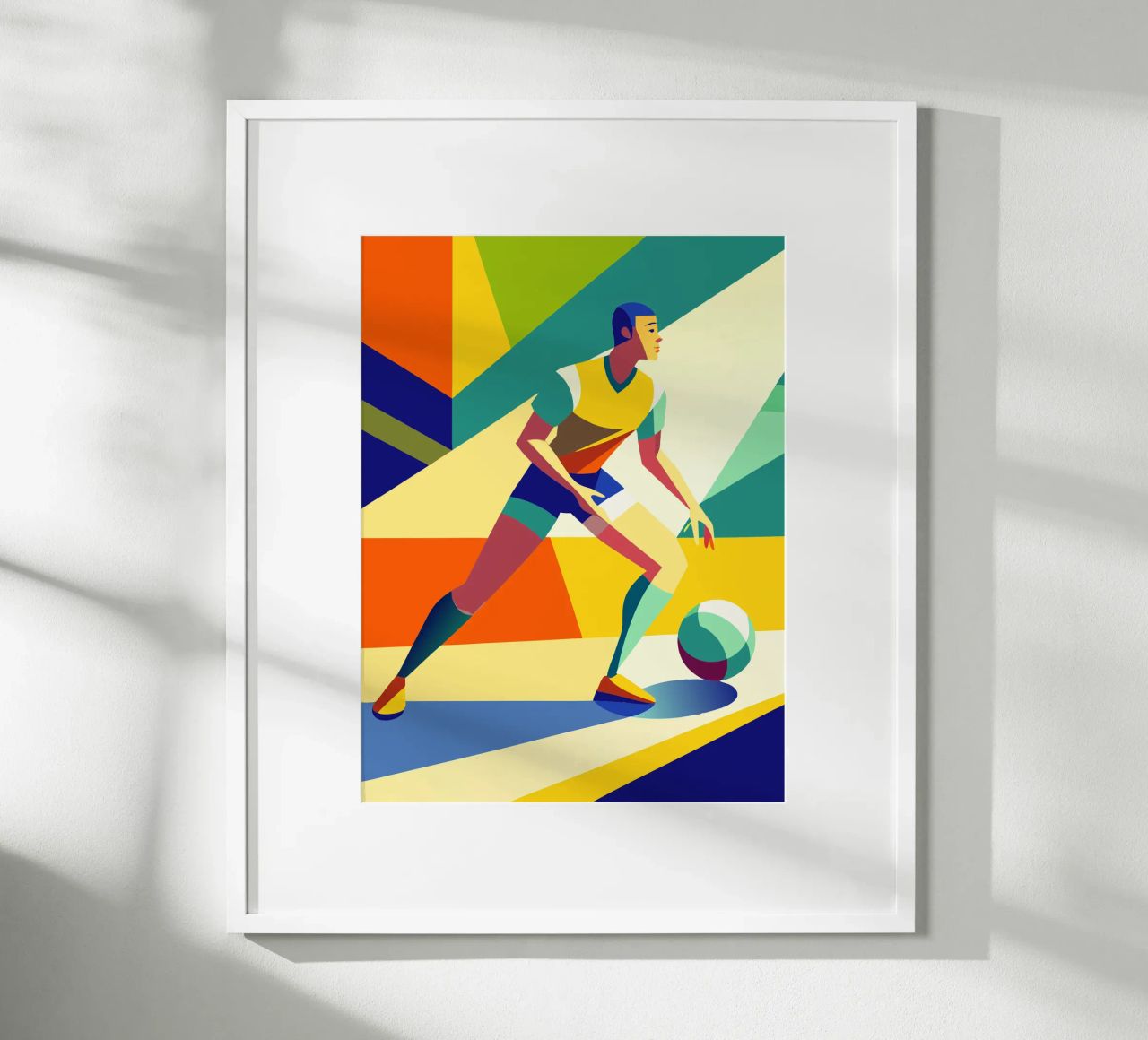 voetbal sport vector verbeelding poster van Faiza