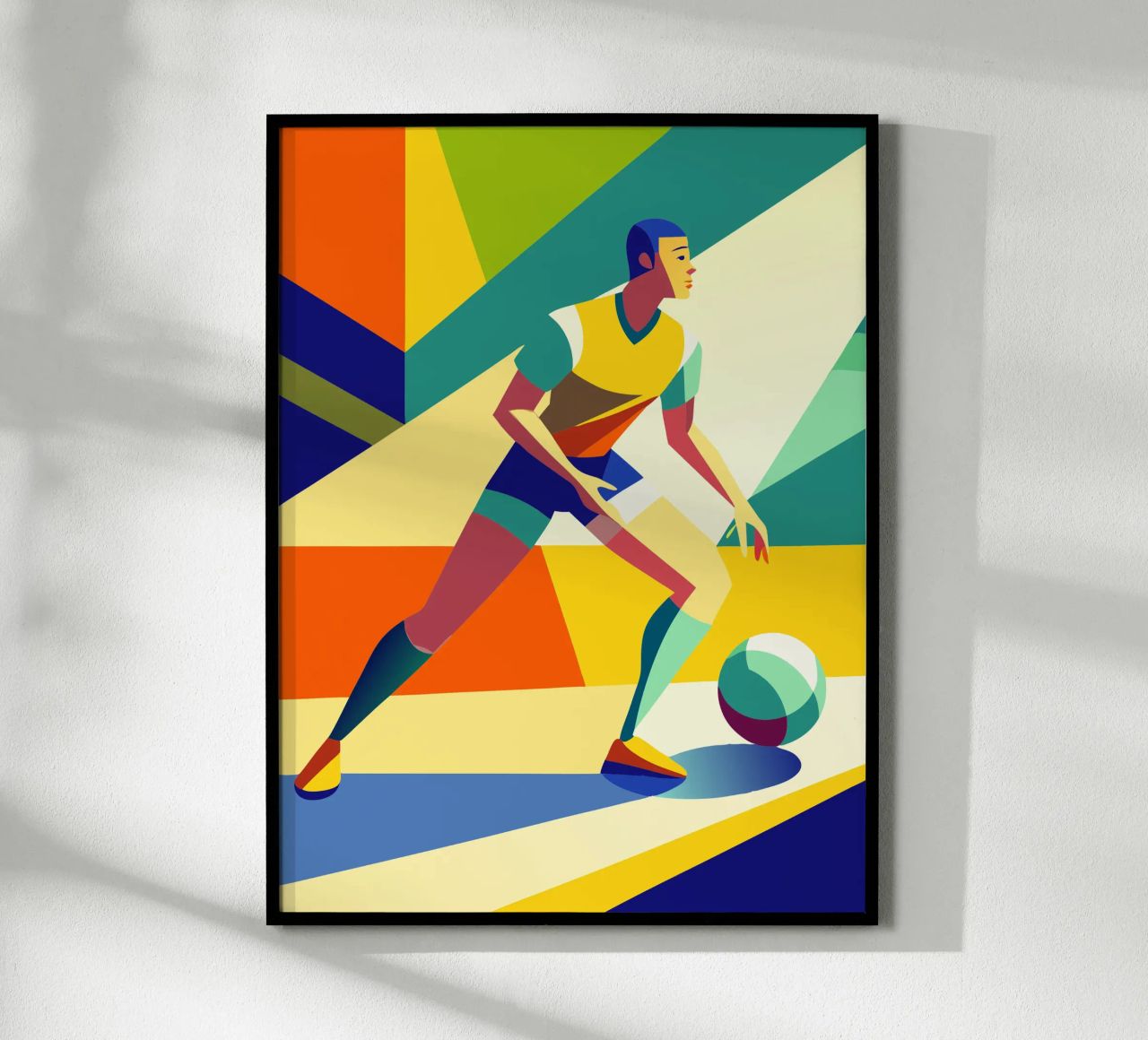 voetbal sport vector verbeelding poster van Faiza