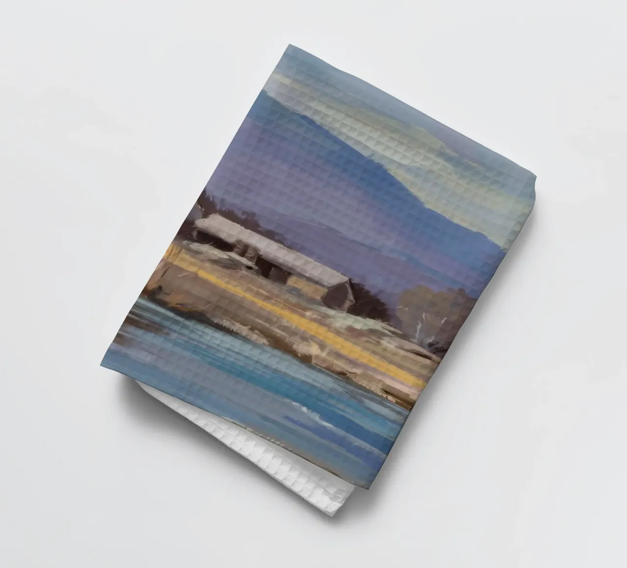 Fiume Homestead Inverno canovaccio da cucina da Radiance Landscape