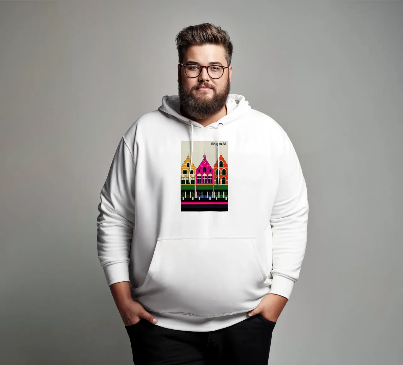 83 felpa con cappuccio da Bo Lundberg