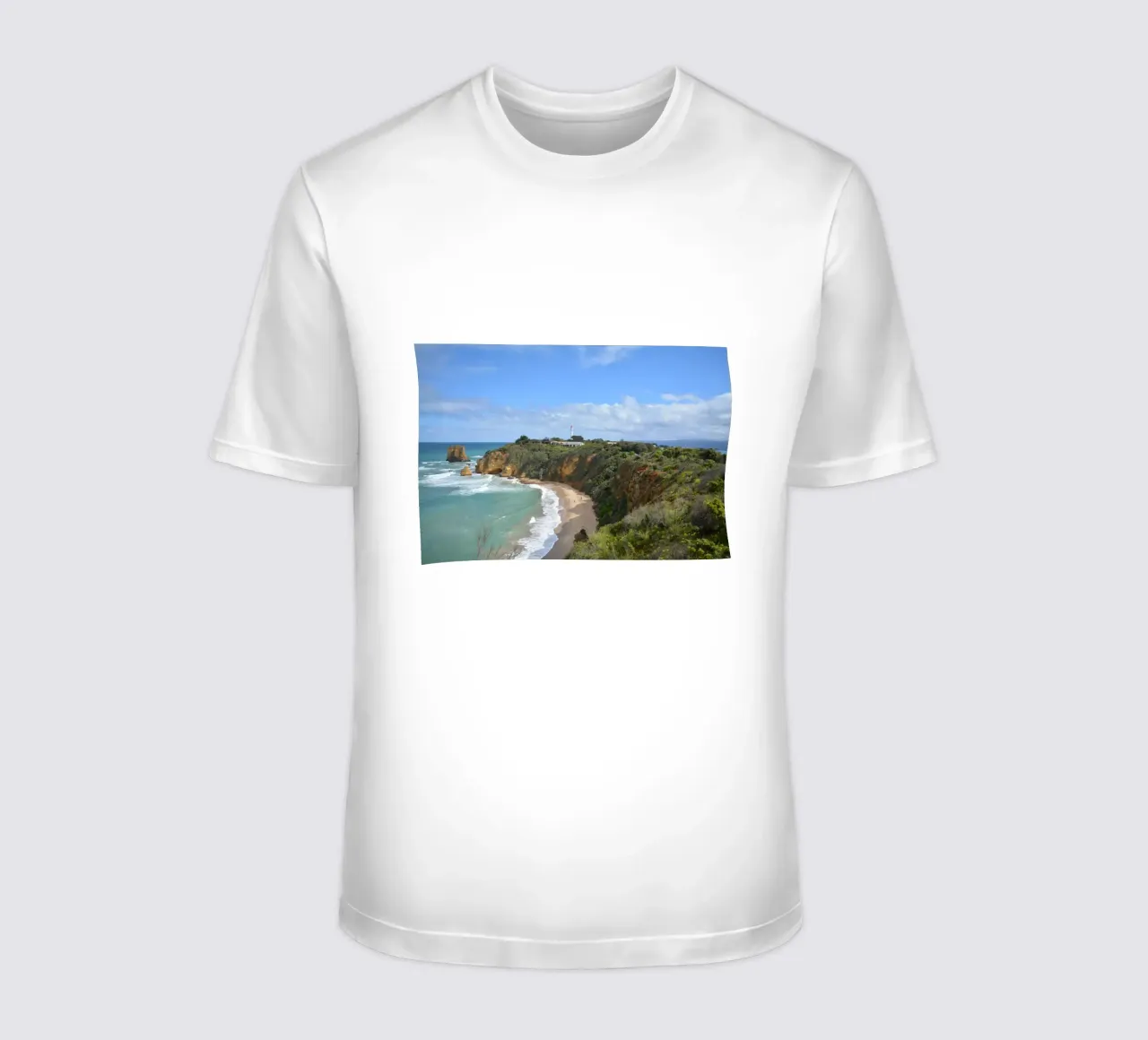 Faro di Split Point - Great Ocean Road Australia t-shirt da byrieneke