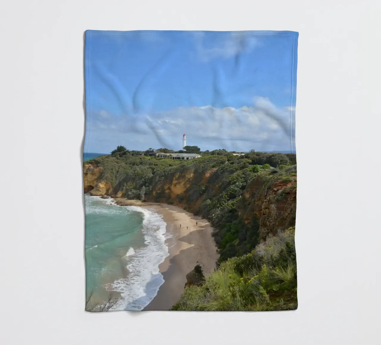 Faro di Split Point - Great Ocean Road Australia coperta in pile da byrieneke