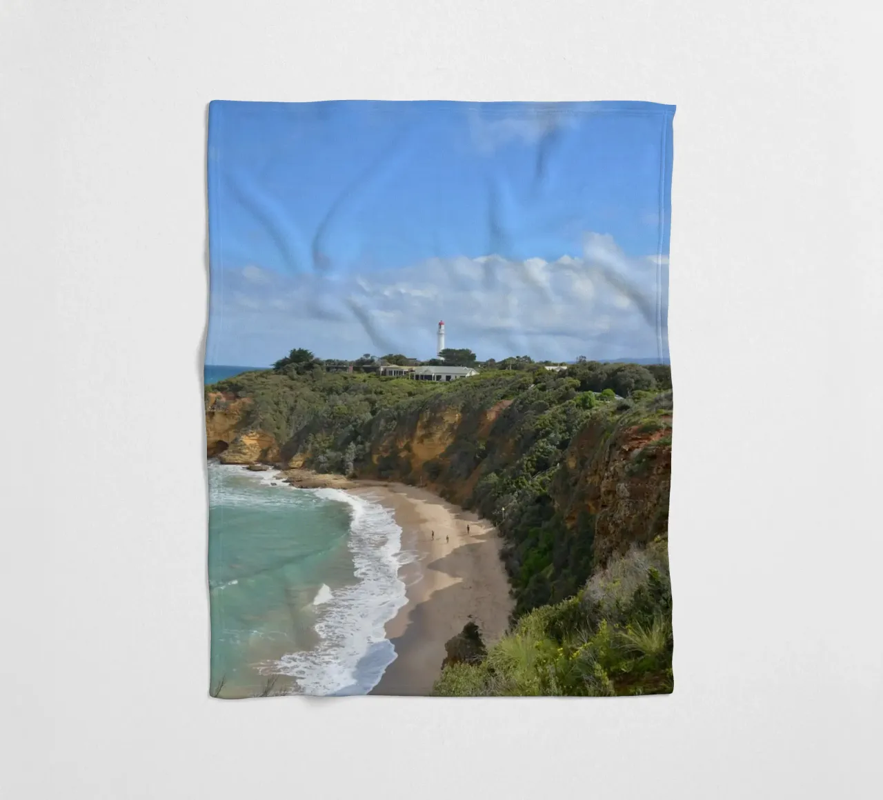Faro di Split Point - Great Ocean Road Australia coperta in pile da byrieneke