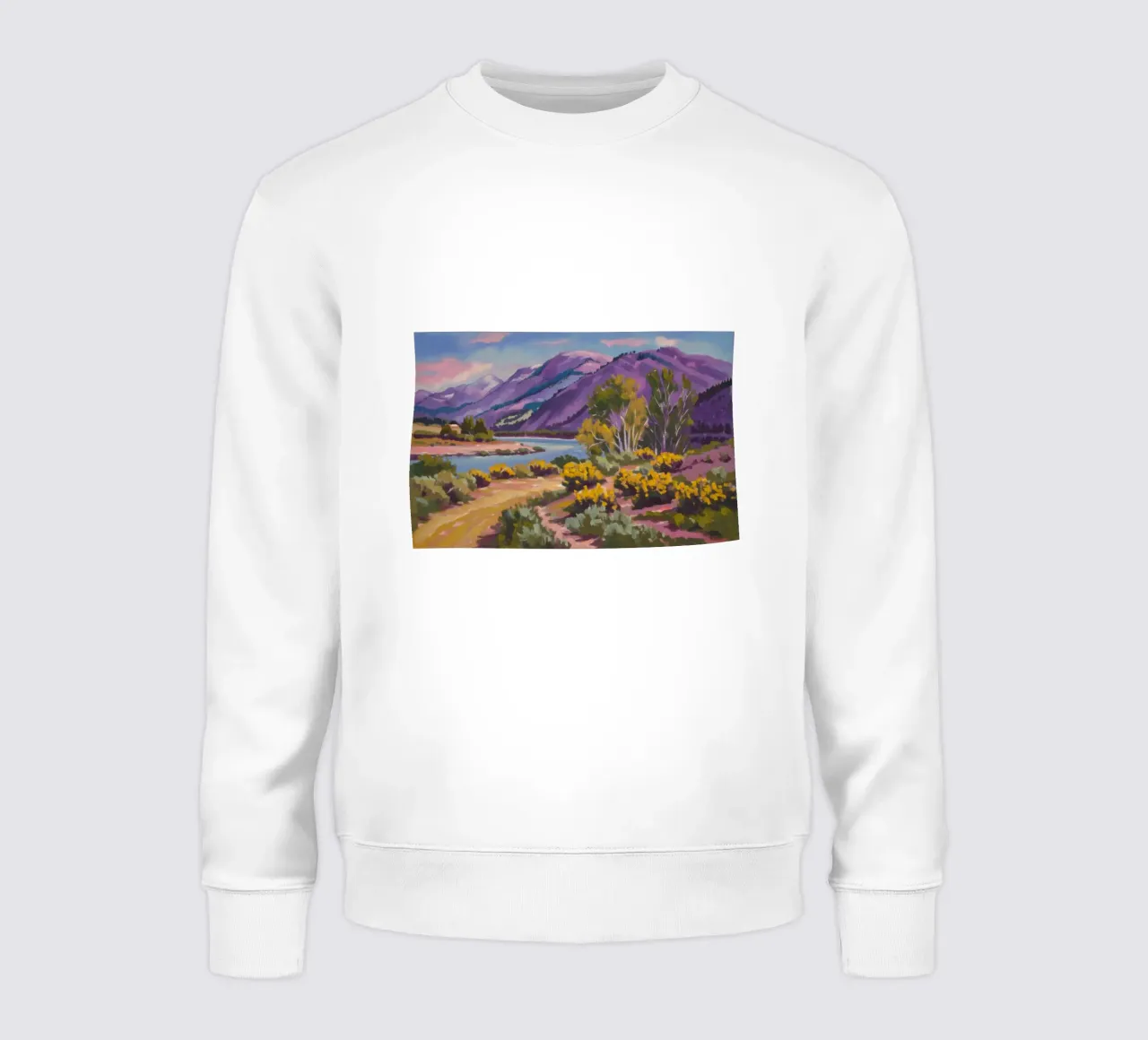 Fiume delle betulle autunnale felpa da Radiance Landscape