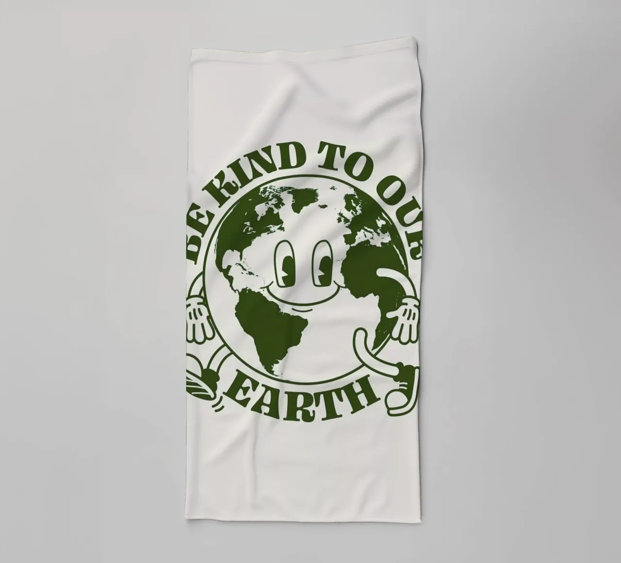 Be Kind With Our Earth asciugamano da bagno da cafelab