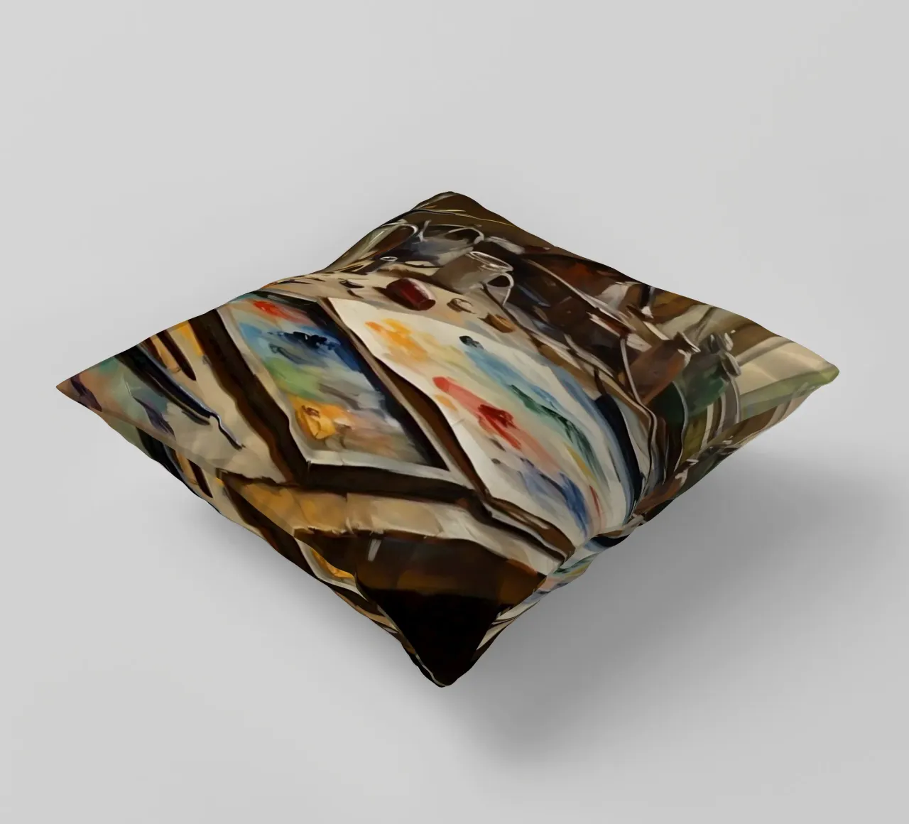 pennelli per pittura cuscino da Earthly Visions