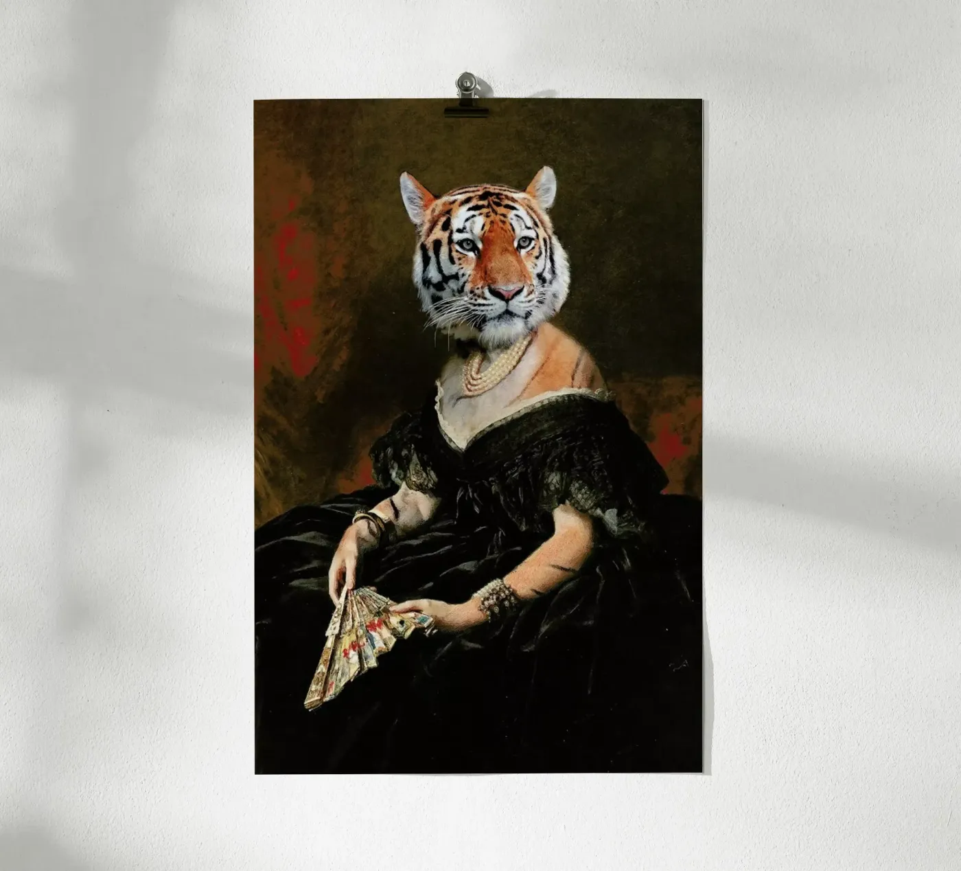 Lady Tiger poster by Jonas Loose