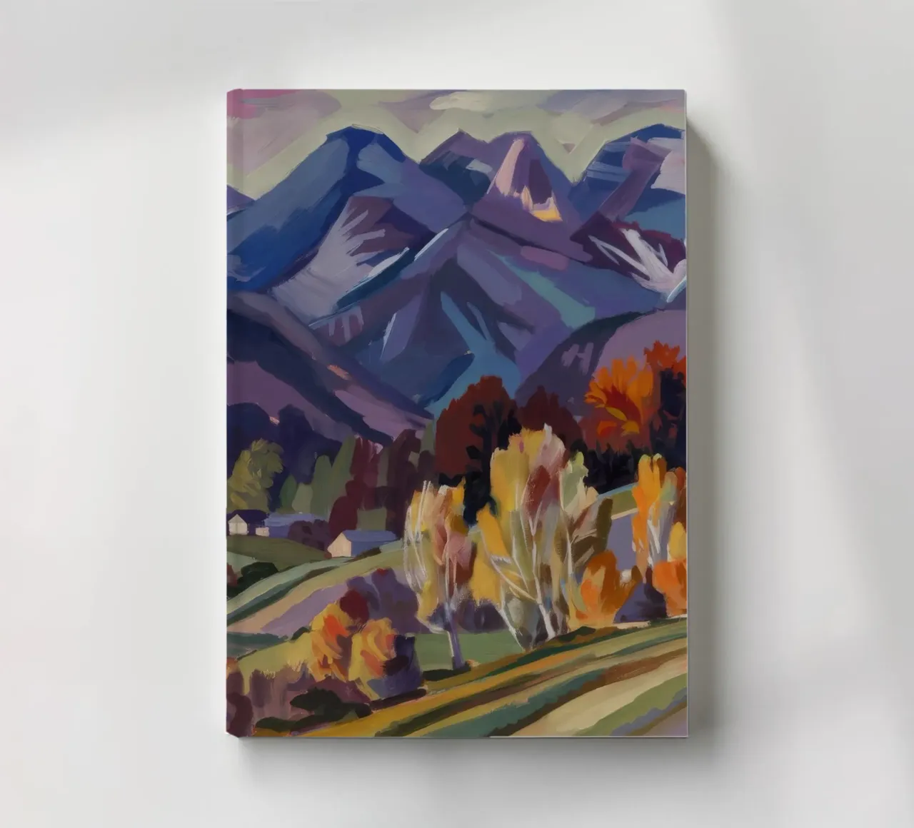 Autumn Fields Majesty notebook by Radiance Landscape