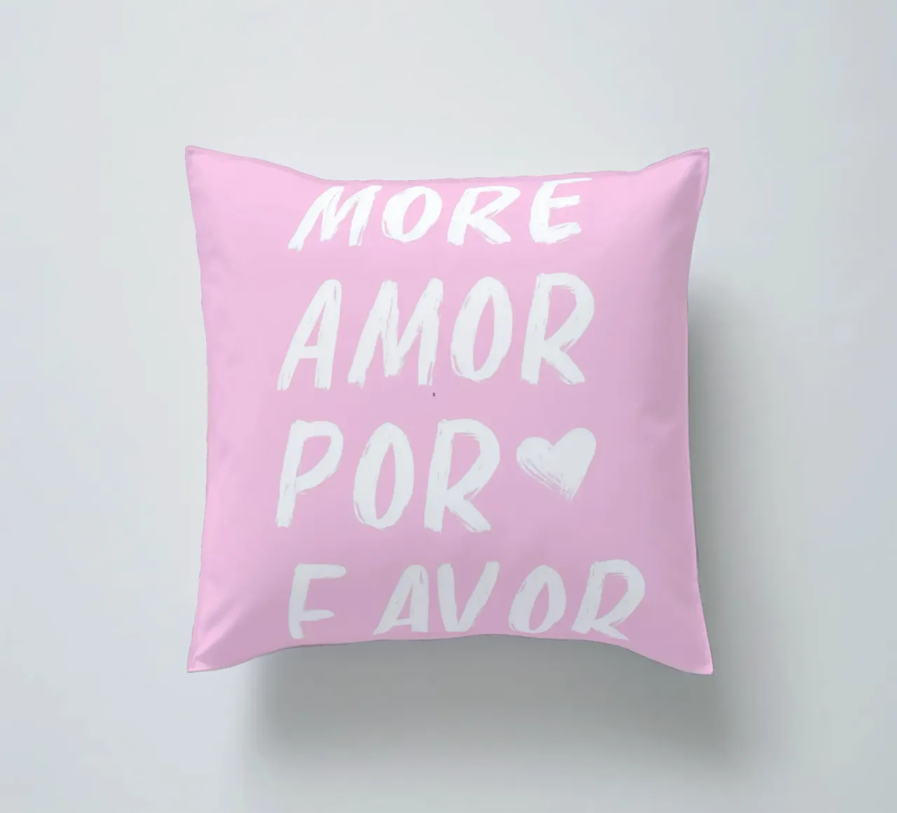 Più amore per favore cuscino da Bella Studio