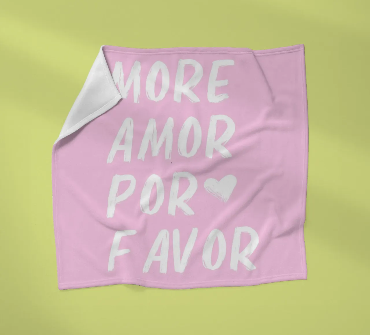 Più amore per favore coperta in pile da Bella Studio