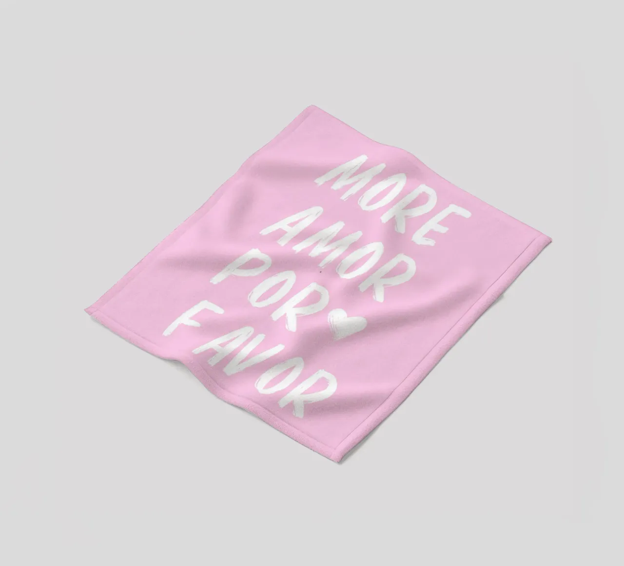 Più amore per favore coperta in pile da Bella Studio