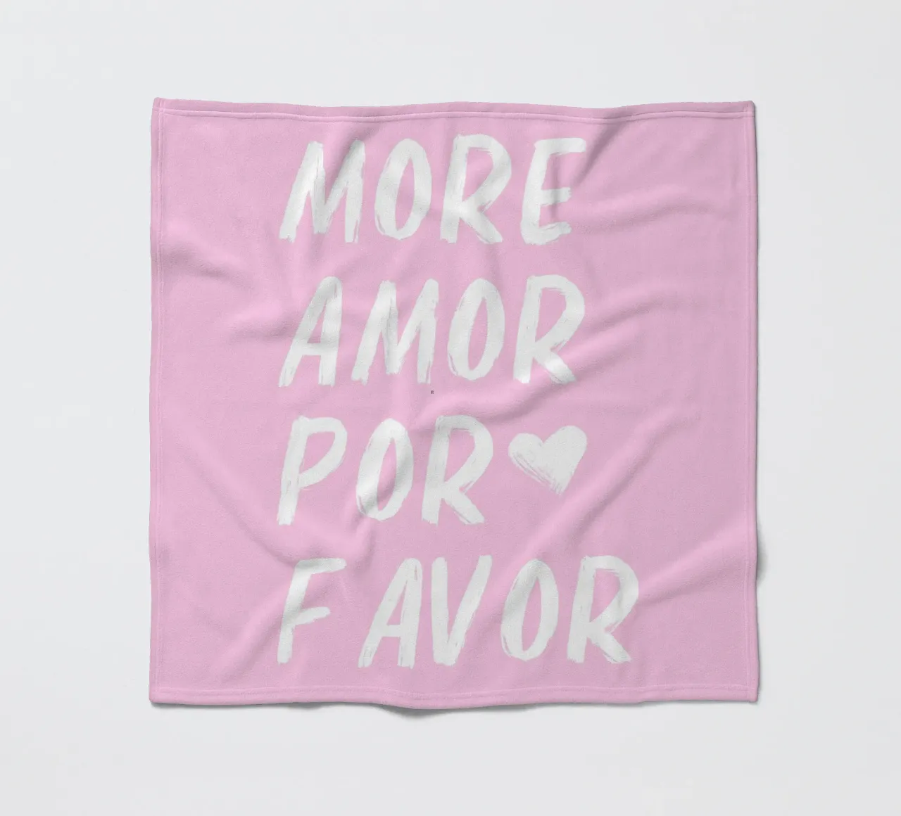 Più amore per favore coperta in pile da Bella Studio