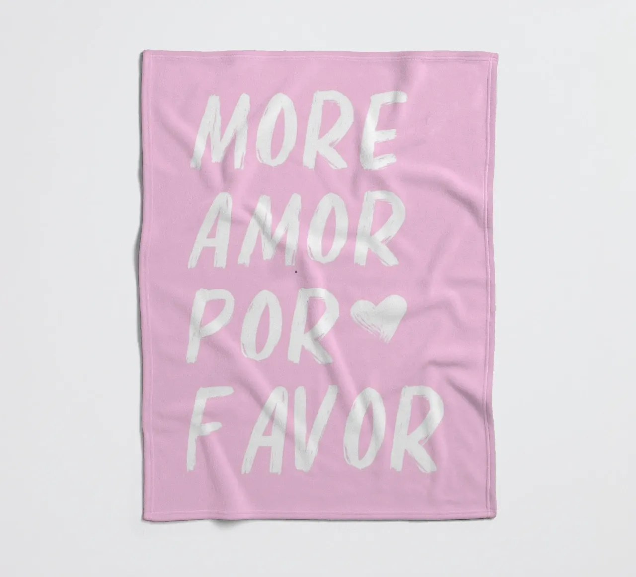 Più amore per favore coperta in pile da Bella Studio