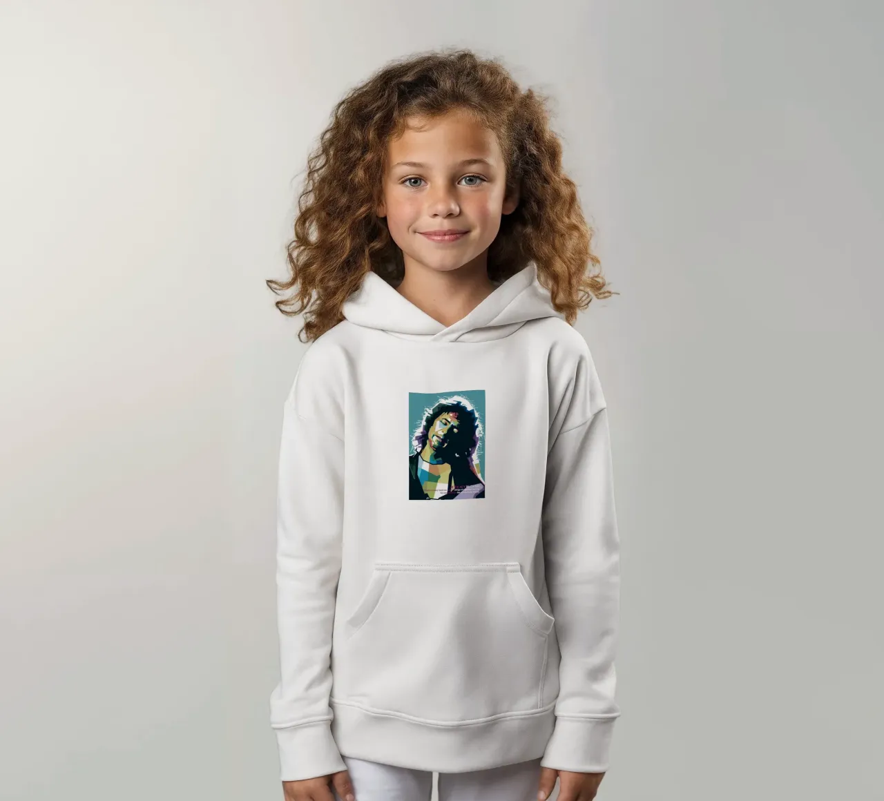 Ritchie Blackmore Pop Art | WPAP felpa bambino con cappuccio da Alkahfsmart