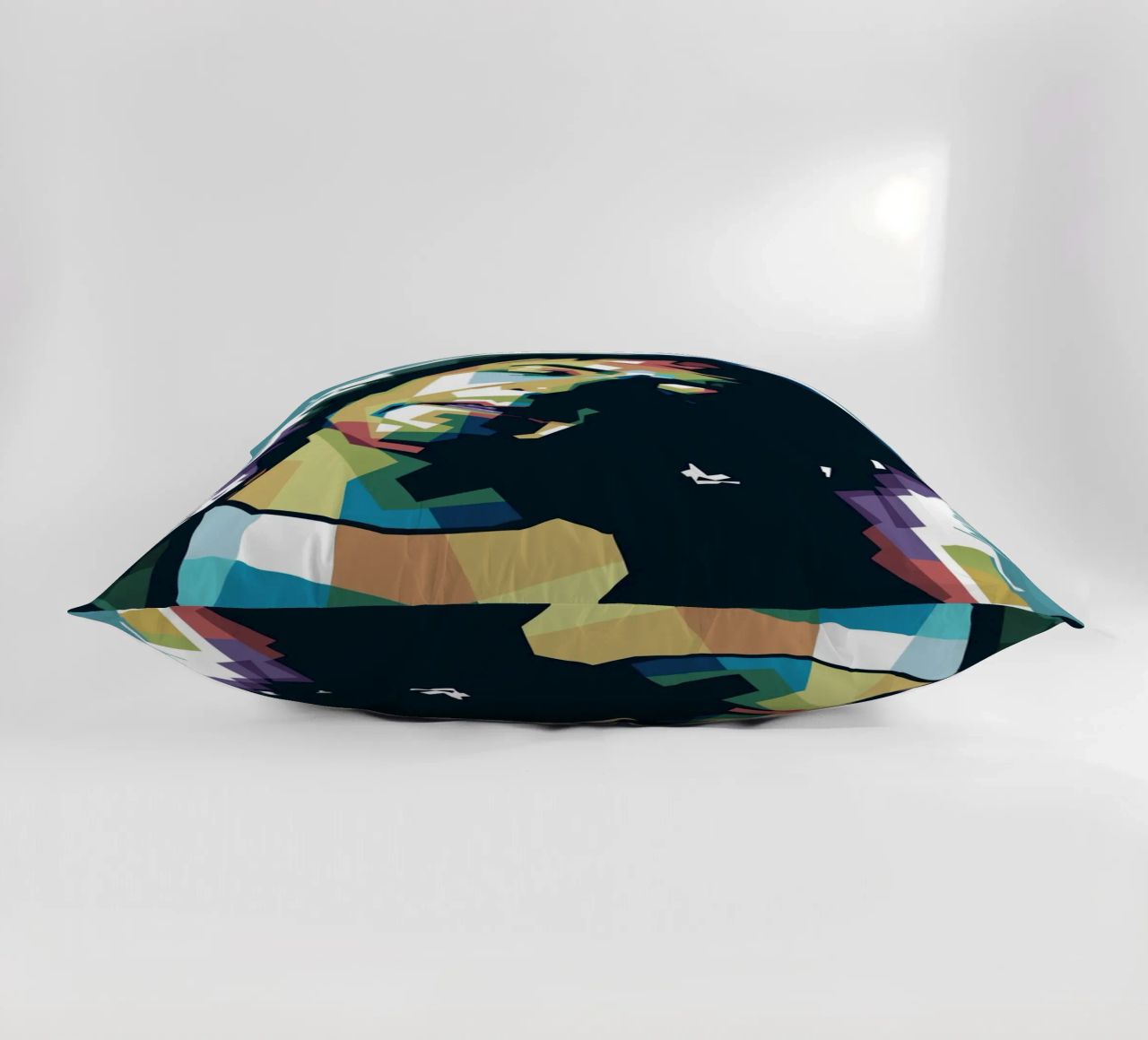Ritchie Blackmore Pop Art | WPAP decorative cushion by Alkahfsmart