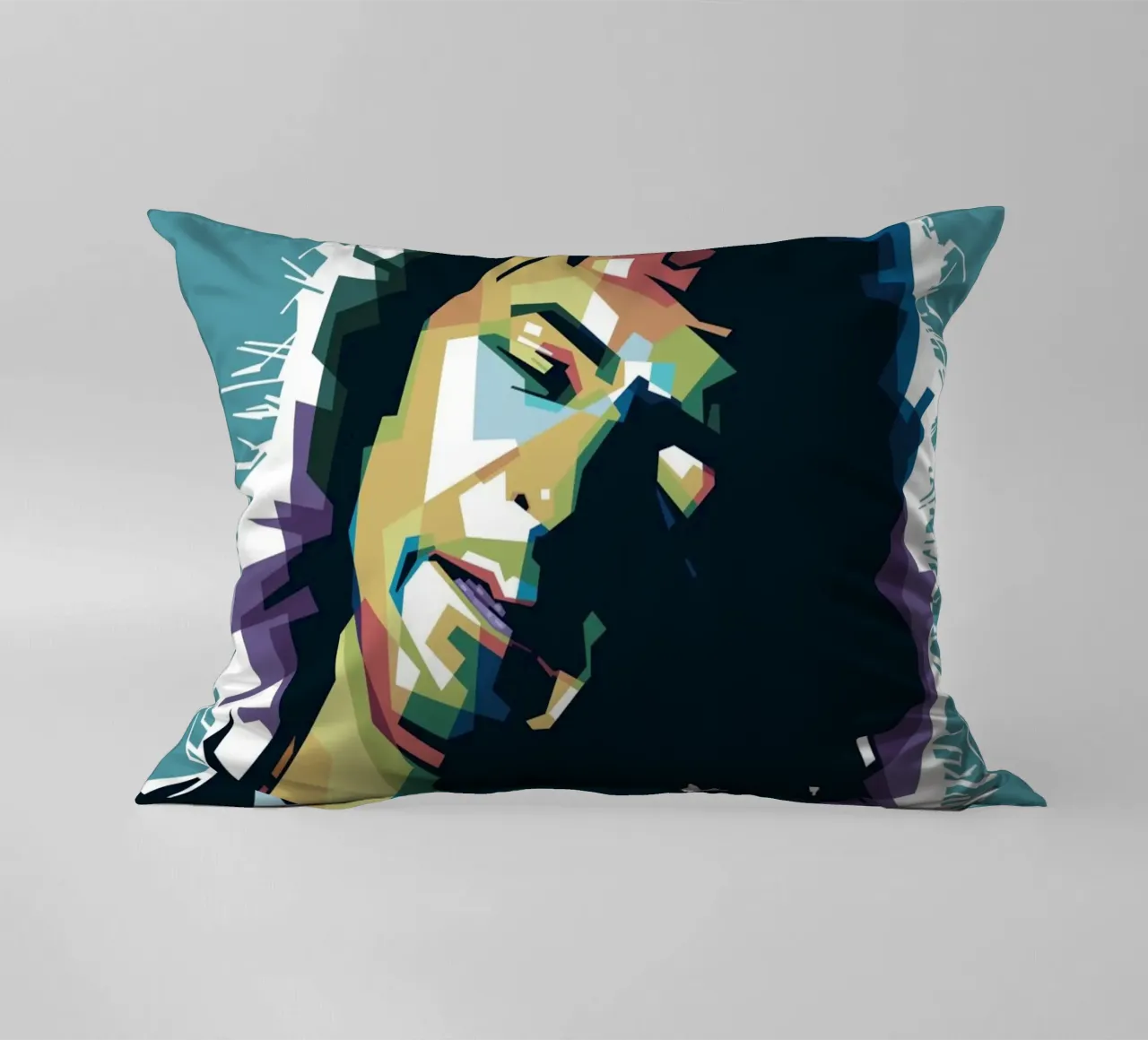 Ritchie Blackmore Pop Art | WPAP cuscino da Alkahfsmart