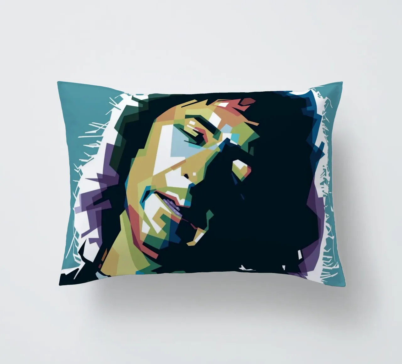 Ritchie Blackmore Pop Art | WPAP cuscino da Alkahfsmart