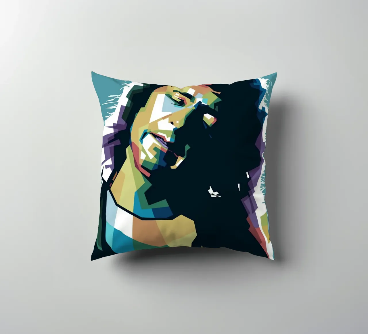 Ritchie Blackmore Pop Art | WPAP cuscino da Alkahfsmart