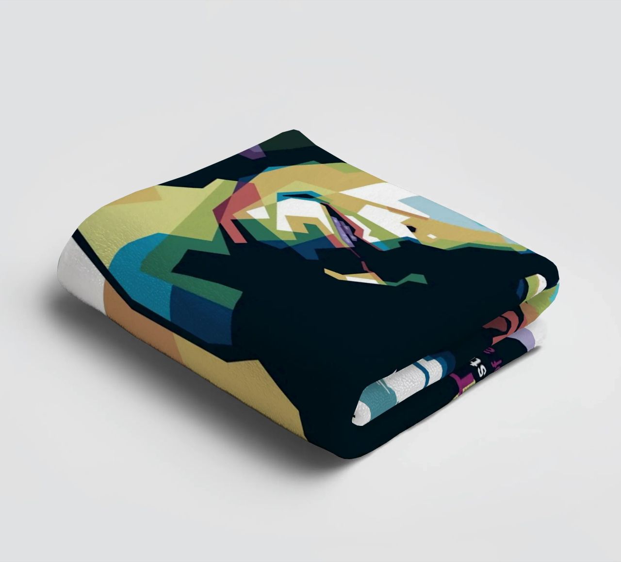 Ritchie Blackmore Pop Art | WPAP towel by Alkahfsmart