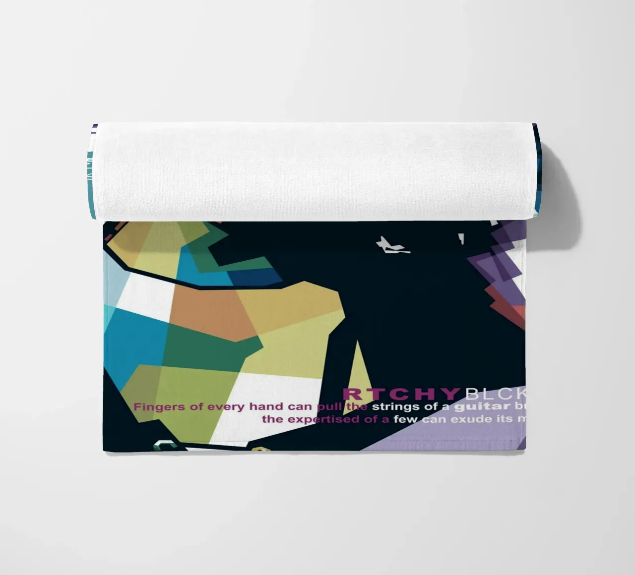 Ritchie Blackmore Pop Art | WPAP telo mare da Alkahfsmart