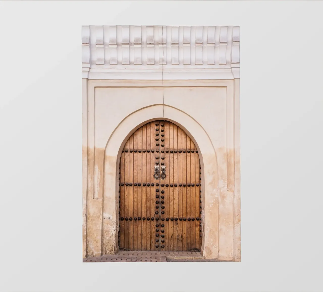 Pastel facade in Morocco pellicola backlit da photolovers