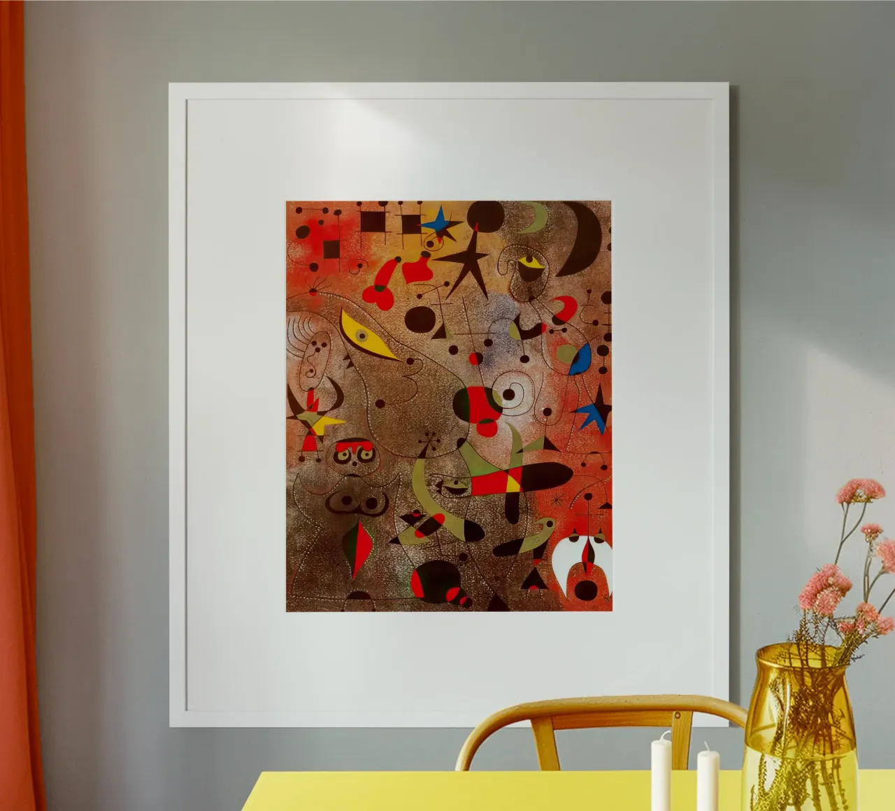 Konstellation; Erwachen in der Morgendämmerung Hahnemühle von MC Exhebition