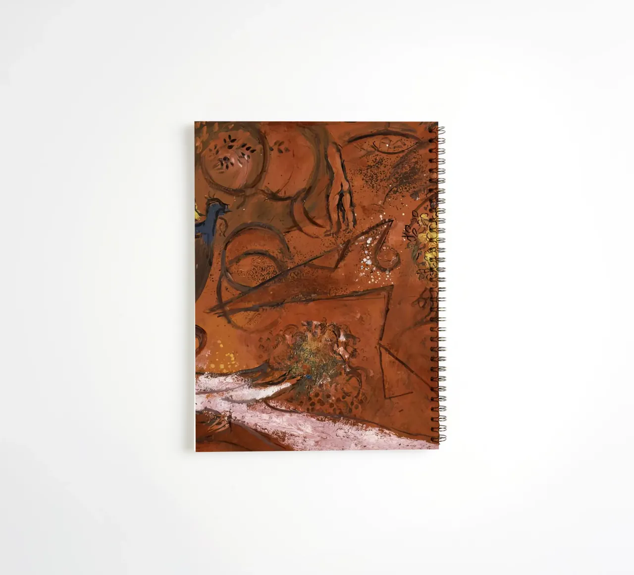 marc Chagall Song of Songs spiral notebook by MC Exhebition