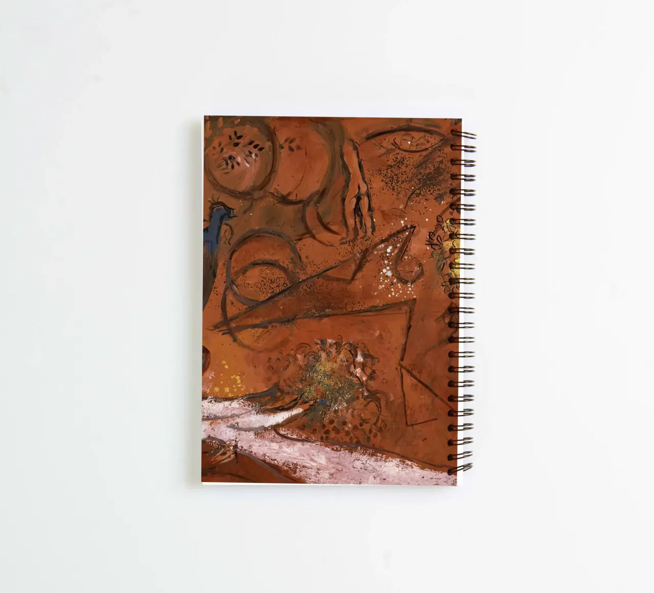 marc Chagall Song of Songs spiral notebook by MC Exhebition