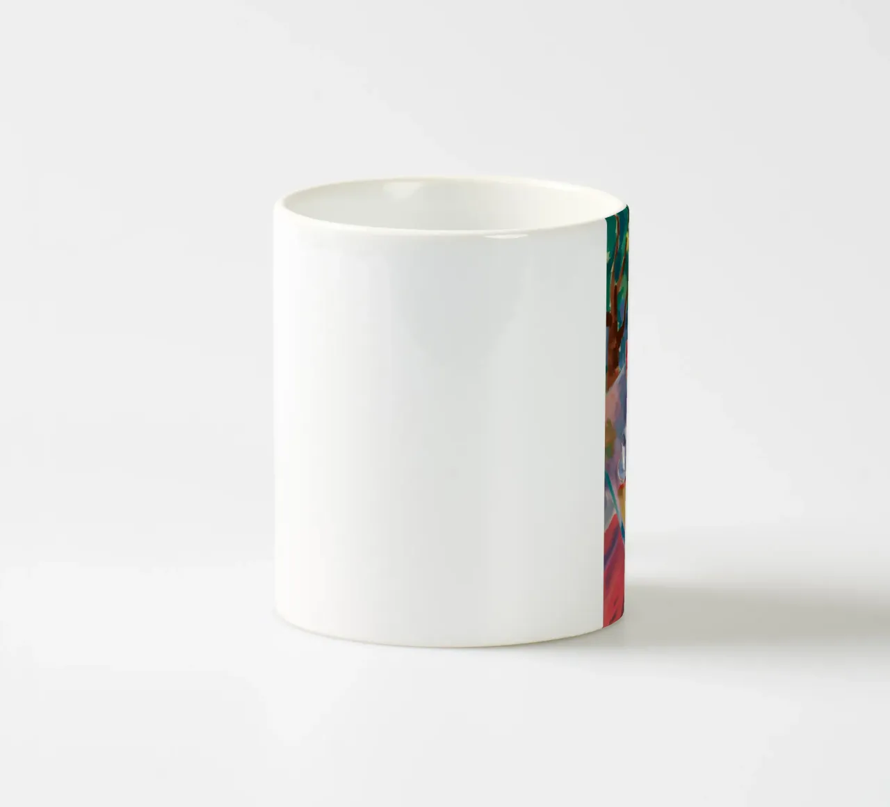 Pranzo al caffè all'anguria tazza in ceramica da Radiance Landscape