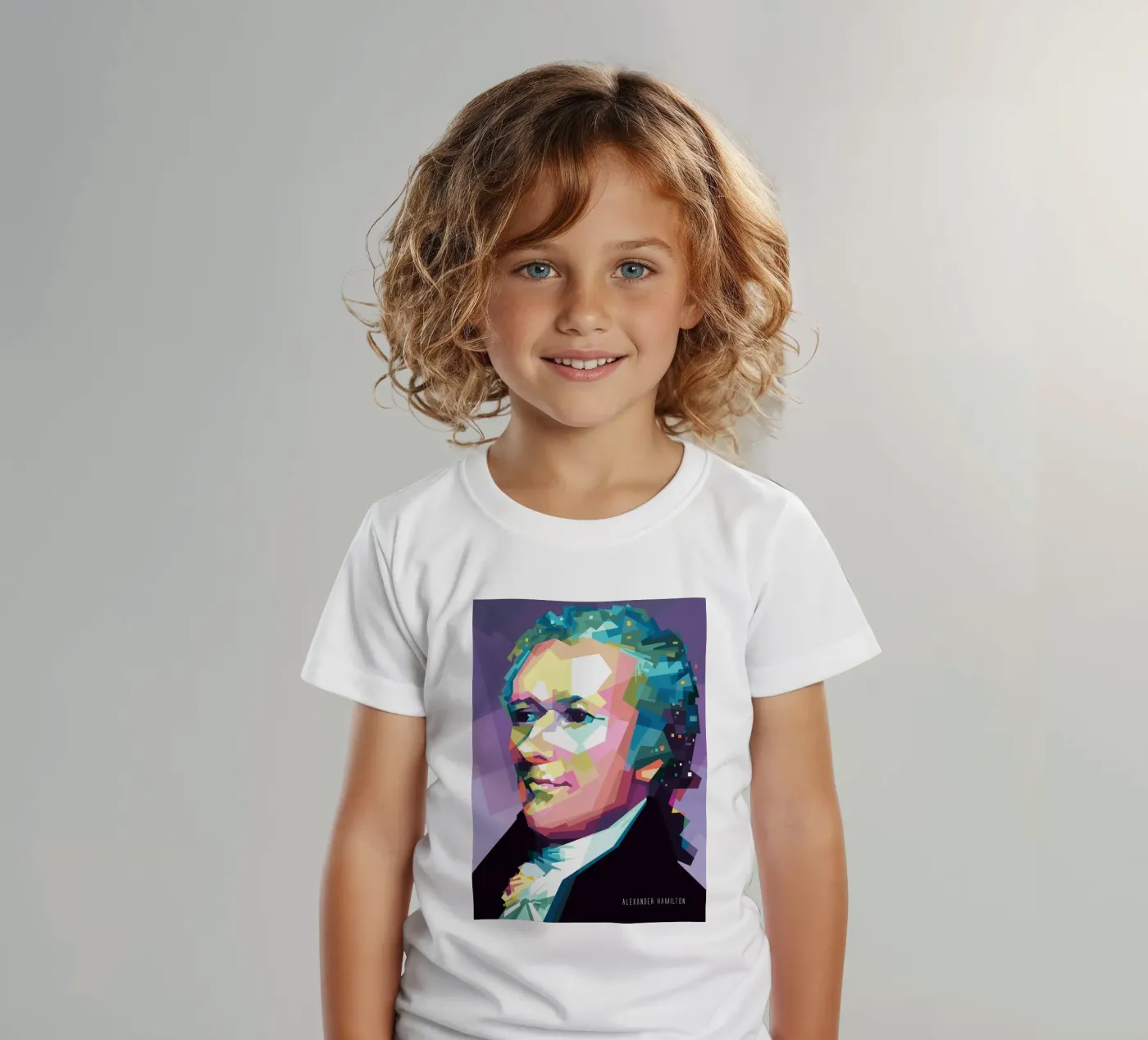 Hamilton t-shirt bambini da Alkahfsmart