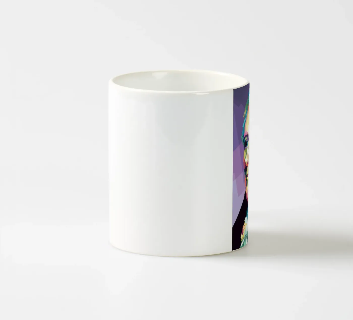 Hamilton ceramic mug by Alkahfsmart