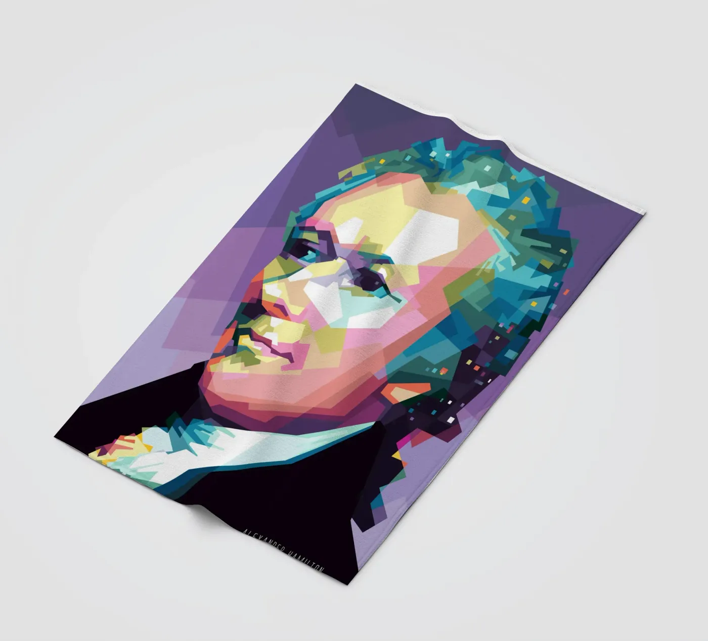 Hamilton Fleecedecke von Alkahfsmart