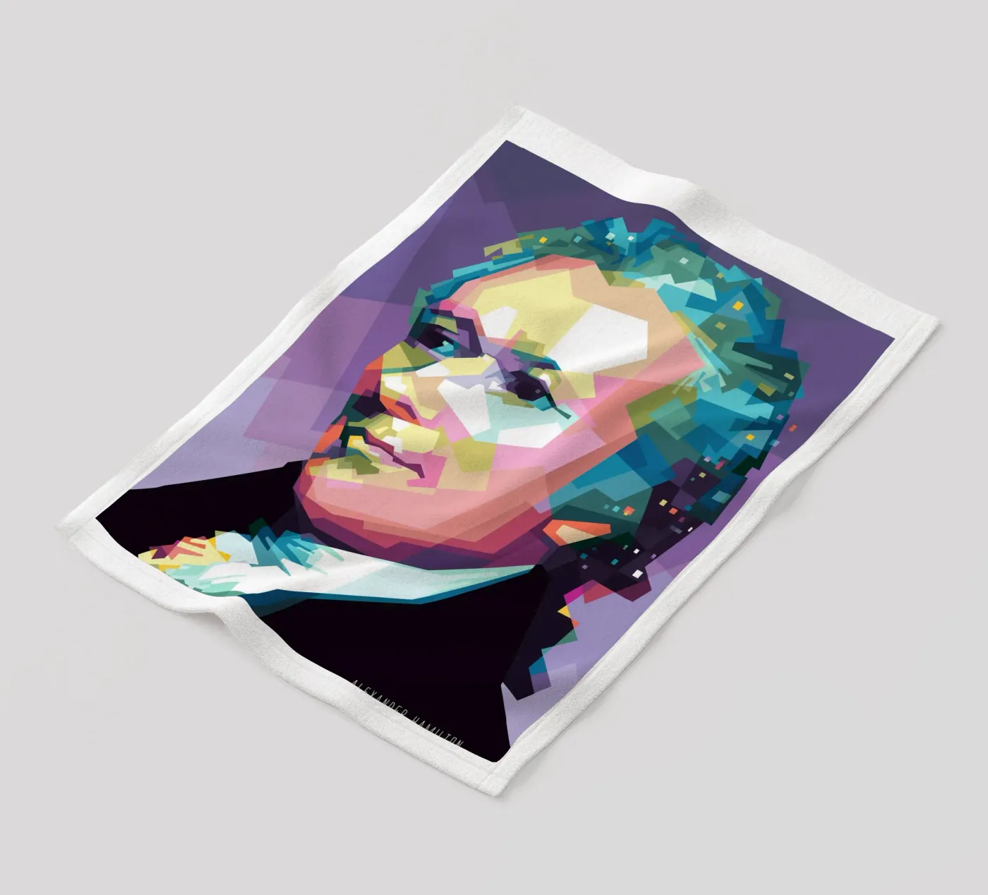 Hamilton Fleecedecke von Alkahfsmart