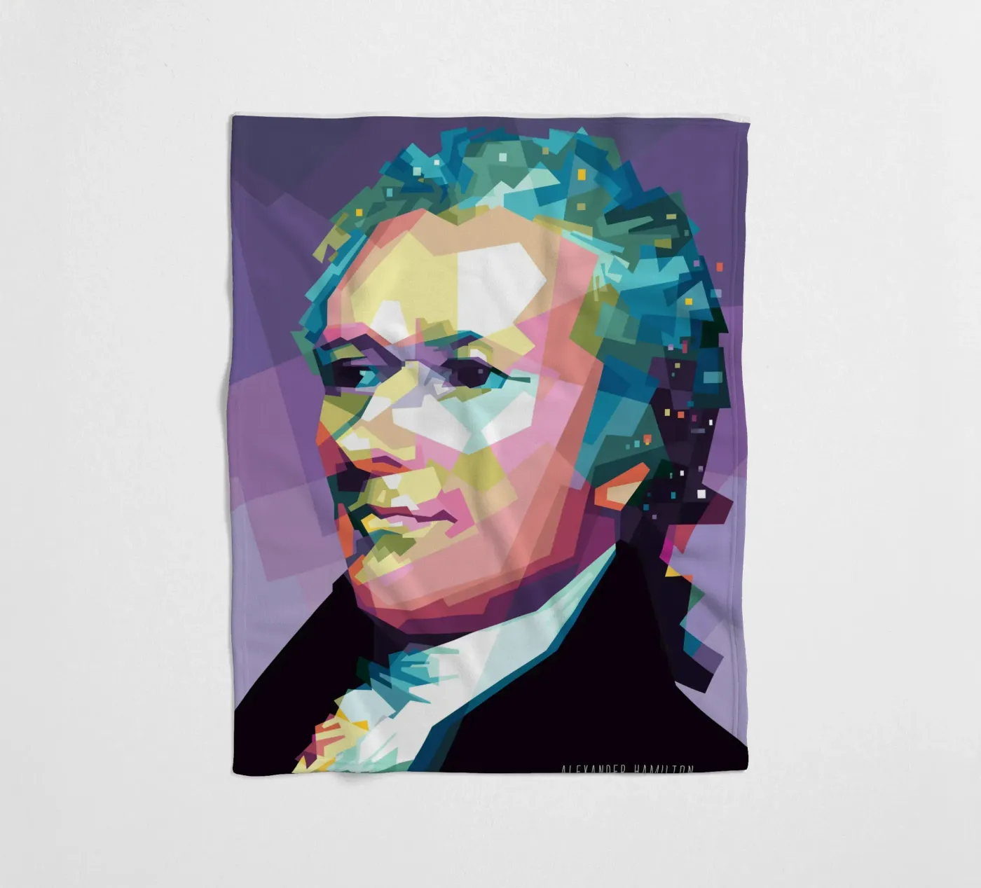 Hamilton Fleecedecke von Alkahfsmart