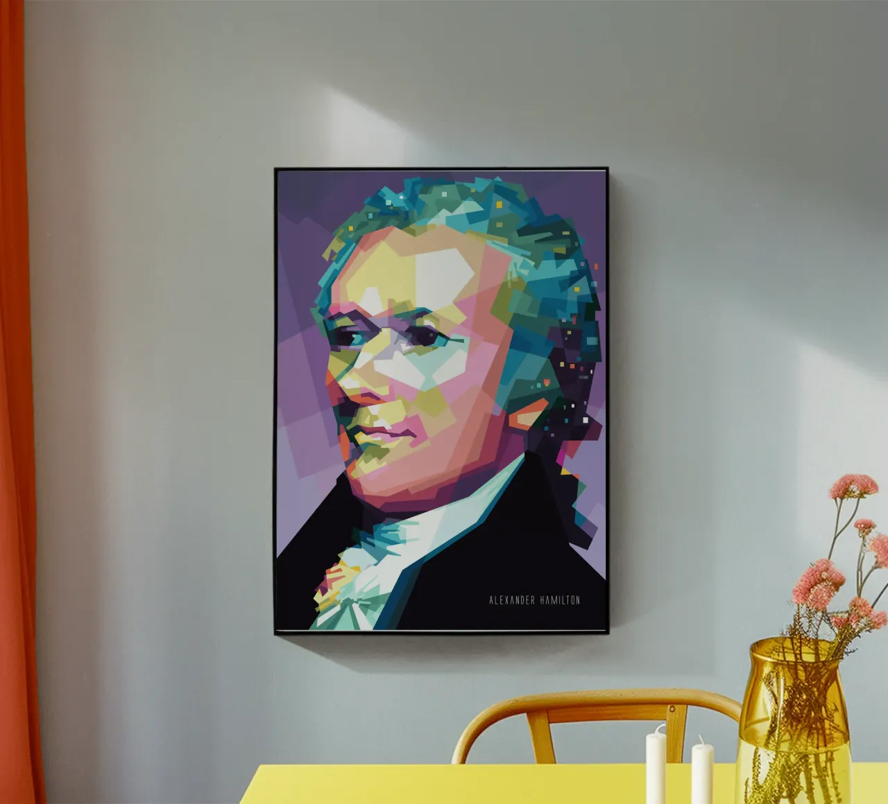 Hamilton plexiglass da Alkahfsmart