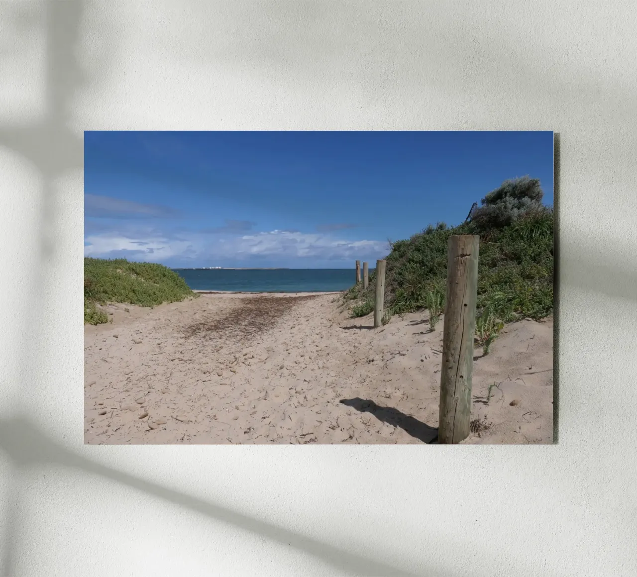 Poster di On My Way to the Beach nell'Australia Occidentale alluminio dibond da byrieneke