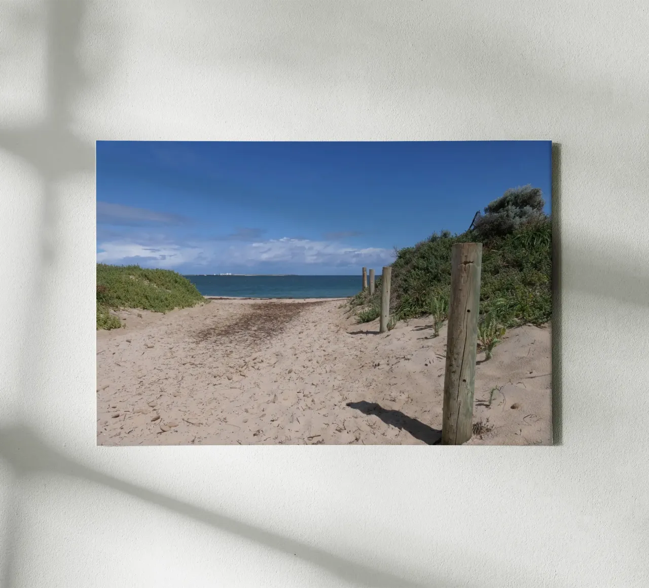 Poster di On My Way to the Beach nell'Australia Occidentale tela da byrieneke
