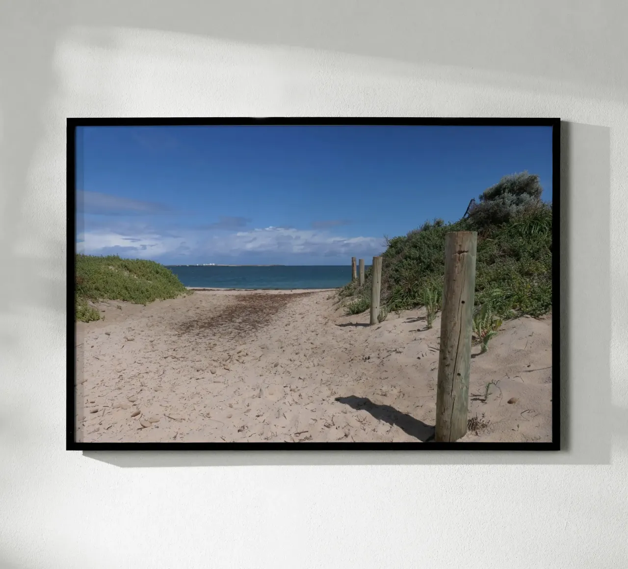 Poster di On My Way to the Beach nell'Australia Occidentale carta hahnemühle da byrieneke