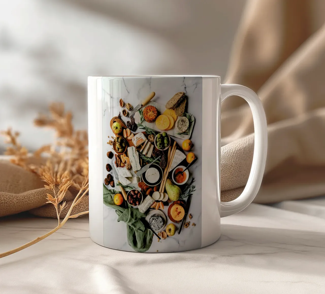 Vegane Käseplatte tazza in ceramica da Eat this