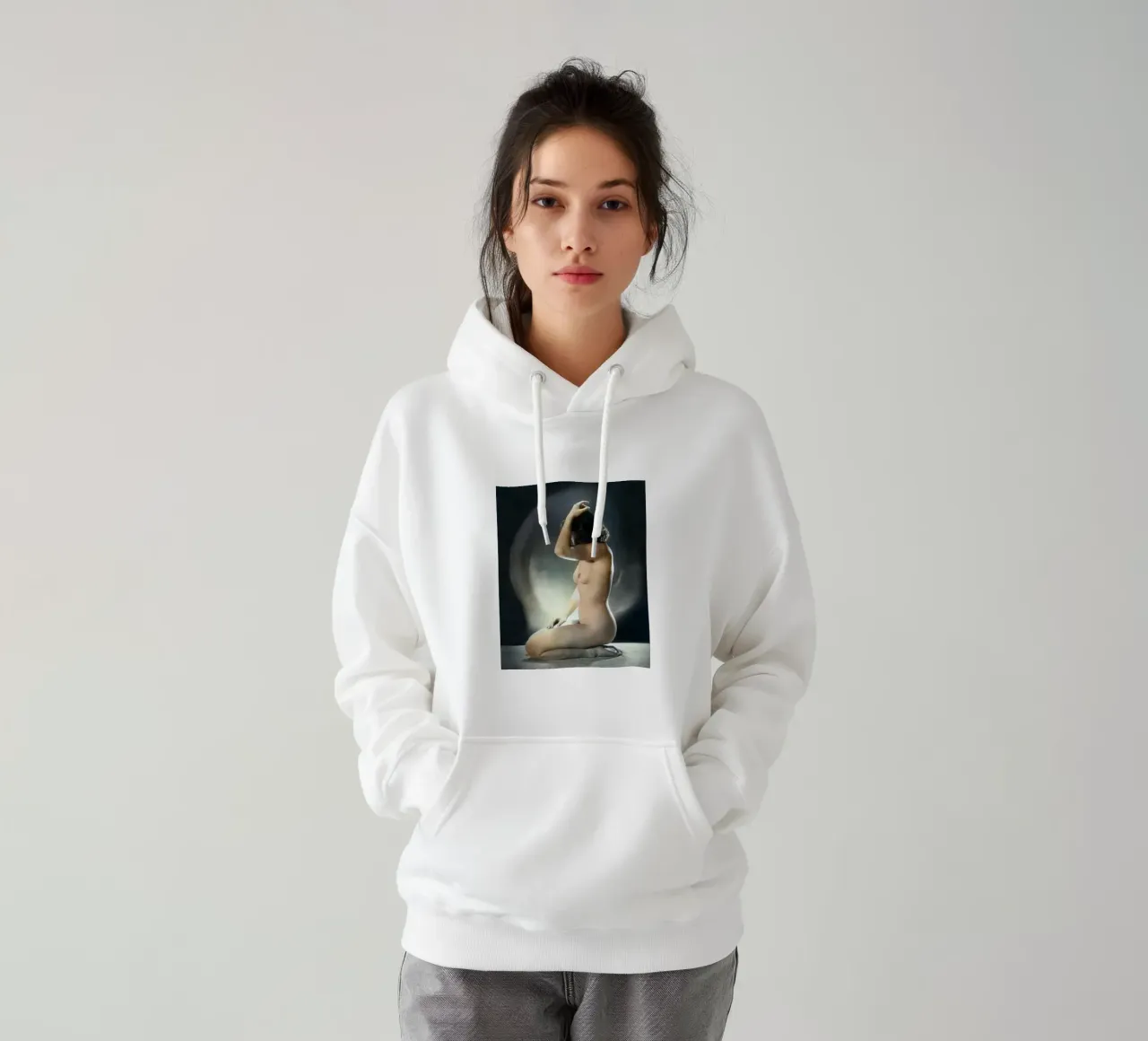 Luz suave, sueño extraño | Press Play Art Print Photography sudadera con capucha de Press Play Art Prints