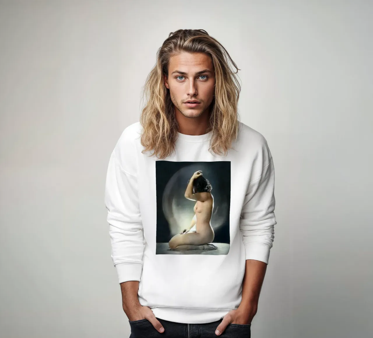 Lumière douce, rêve étrange | Press Play Art Print Photography sweat de Press Play Art Prints